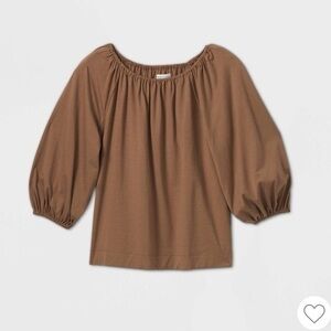 Prologue Balloon Long Sleeve Blouse